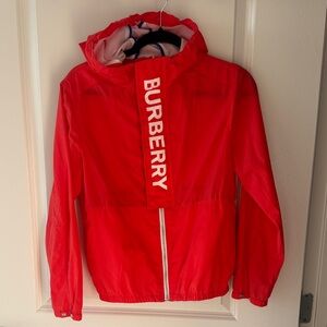 Burberry Vibrant Hooded Windbreaker